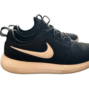 Nike Black Sneakers with White Swoosh